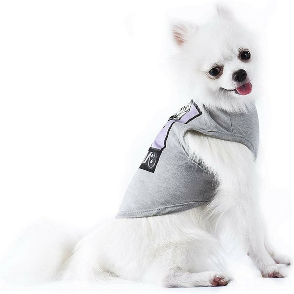 Princess Leia Star Wars Licensed Gray Pet Tee Tank Shirt Small NWT/NEW - Picture 12 of 12